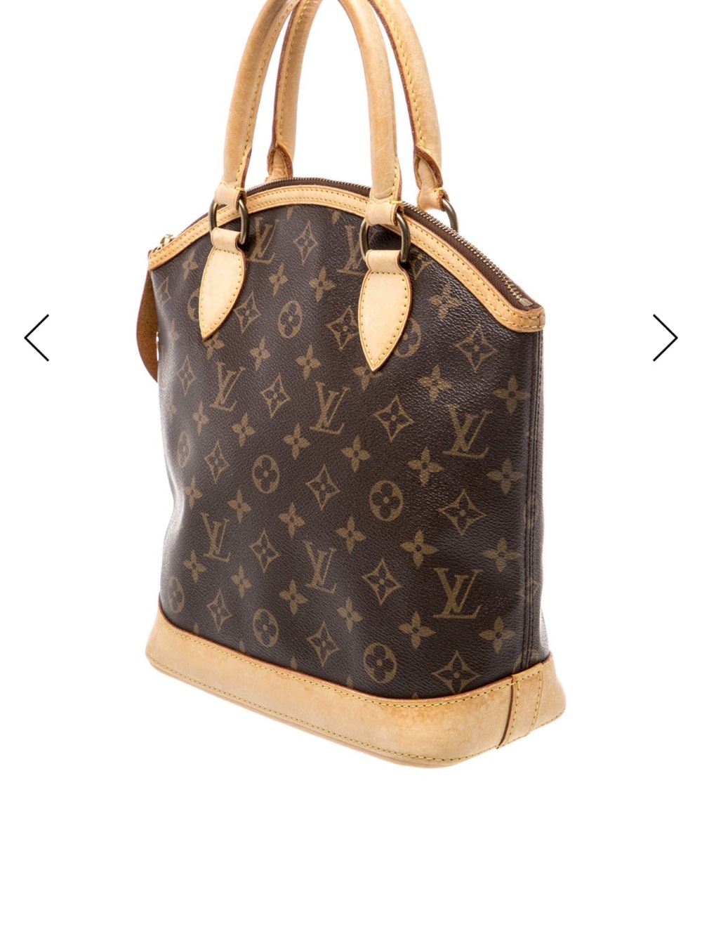 Authentic Louis Vuitton Brown Monogram Top-Handle Women’s Bag - Picture 3 of 6